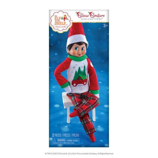 The Elf On The Shelf Claus Couture Bomen en Boerderij Pyjama