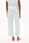 Enijaa Cropped Denim Loose Fit - Blue White
