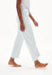 Enijaa Cropped Denim Loose Fit - Blue White