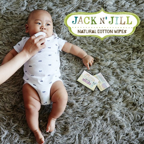 Jack N' Jill - Natural Cotton Gum & Tooth Wipes