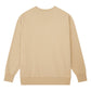 Organic Cotton Collar Sweatshirt - Marron Glac