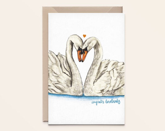 Swans lovebirds - kat-1507