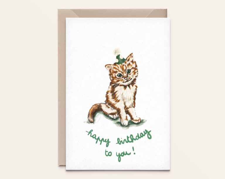 Cat Happy Birthday - kat-1581
