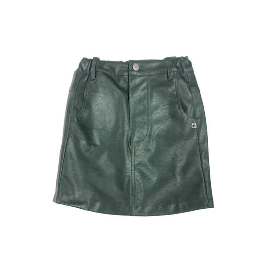 Vegan Leather Skirt