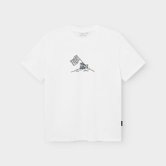 T-shirt Stockholm Friday celebration white