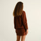 Skirt Majorna Corduroy Cappucinno Brown