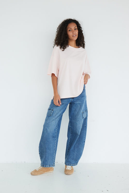 T-shirt rose clair