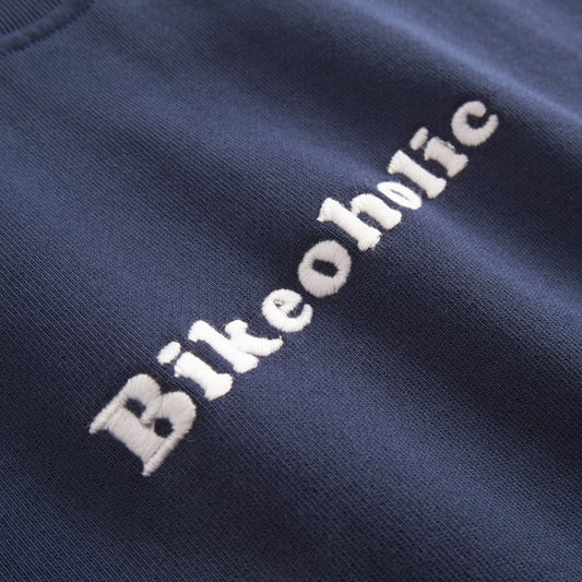 Sweatshirt Malmoe Bikeoholic Navy GOTS