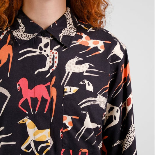Shirt Kosta - Mustang Party - Black