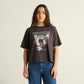 T-shirt Vadstena  - Screaming cat Charcoal