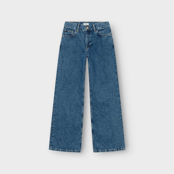Denim Pants  Berlin Flare Mid Blue