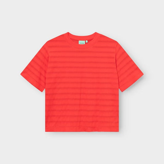 T-shirt Vadstena  - Lace Grenadine Red Gots