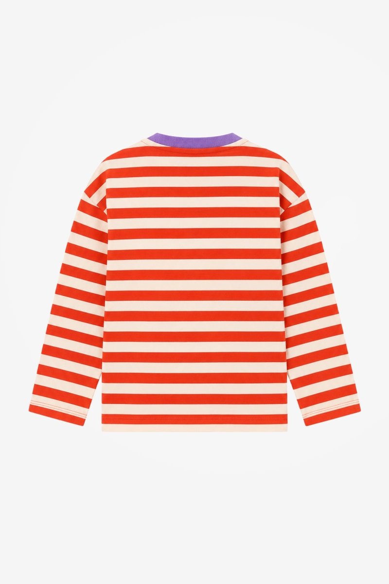 Lou Longsleeve burn ochre stripe