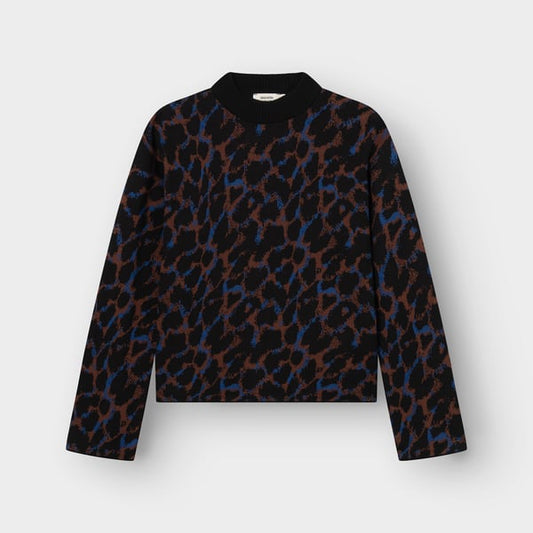 Sweater Limhamn - Leopard multi color