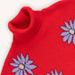 Dahlia - Sweater With Half Turtleneck Knit