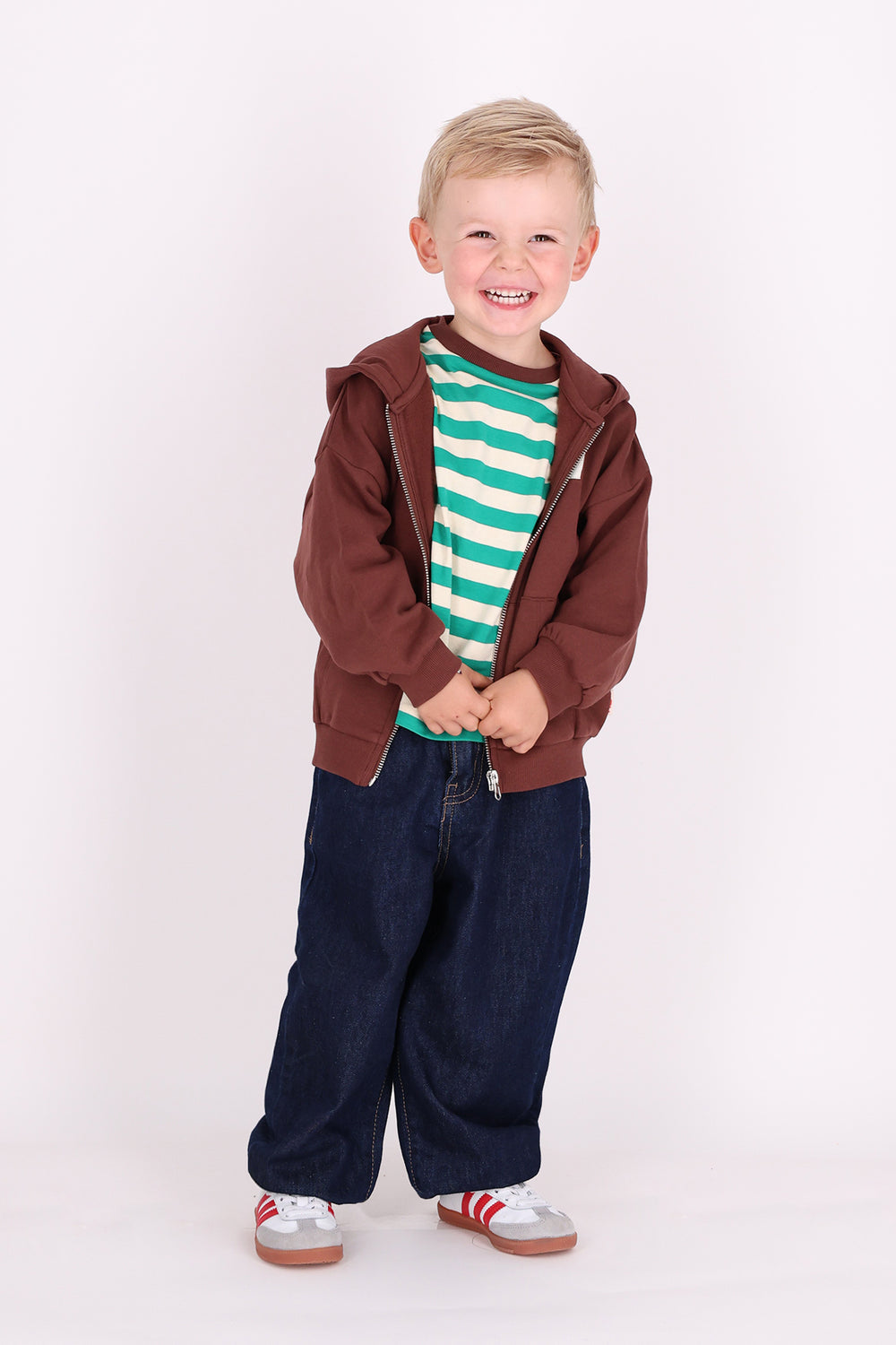 Mads vest Brown stone