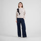 Sweater Arendal - Long cat vanilla white