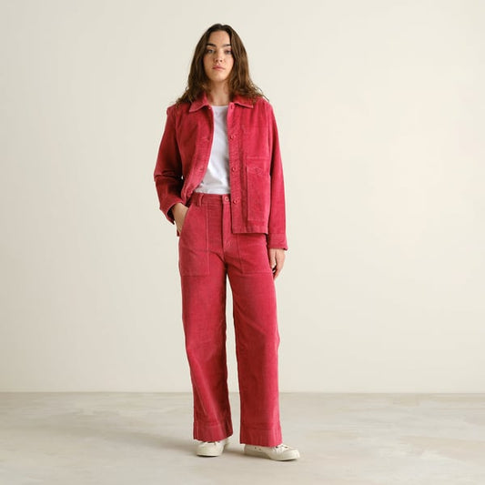 Workwear Pants - Vara Corduroy - Holly red/berry