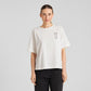 T-shirt Vadstena  - Heart Cat Off-White