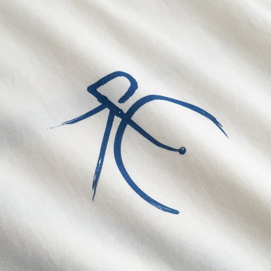 T-shirt Stockholm Painted side bike Off-white
