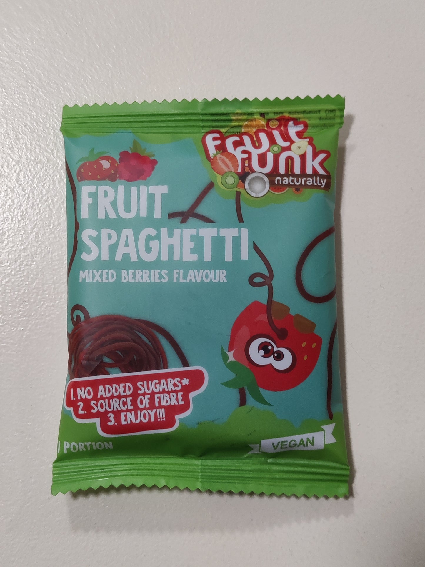 HappyBag Fruit Spaghetti - Mixed Berries Flavours - 20g