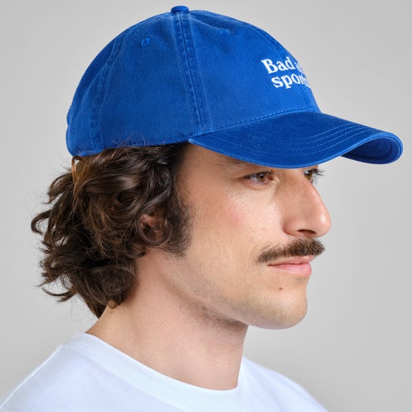 Soft Cap Slussen Bad At Sports Royal Blue