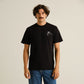 T-shirt Stockholm Painted side bike Black