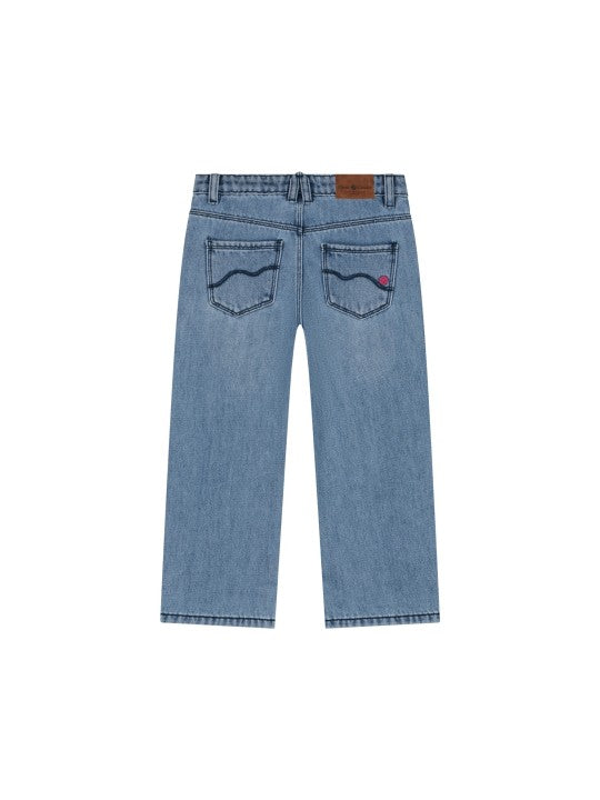 Denim wide light blue