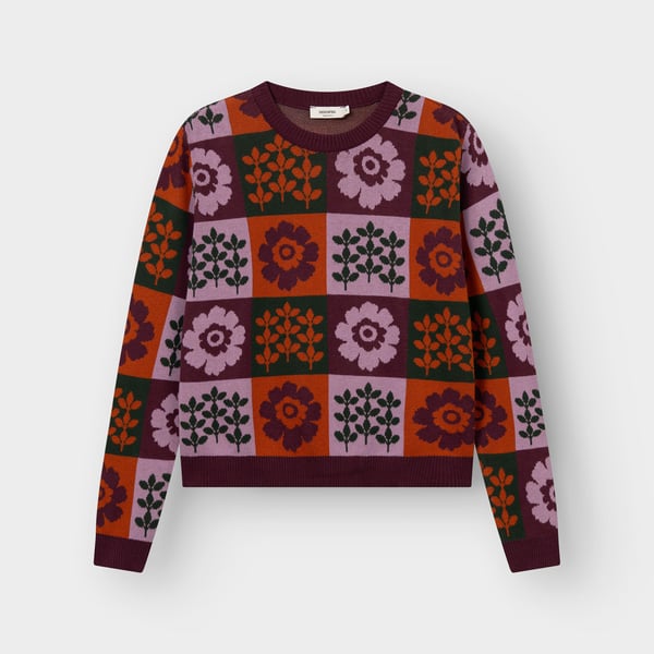 Sweater Arendal - Nature Check Multi Color