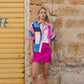 Shirt Alsvik Abstract Block Multi Color