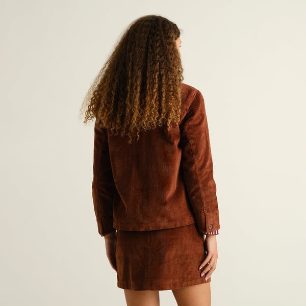 Jacket Stiby - Corduroy - Cappuccino Brown