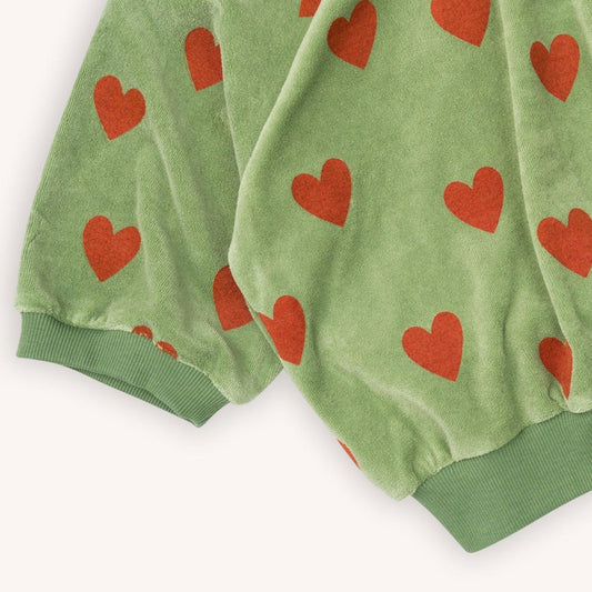 Hearts - Velvet Girls Sweater Turtleneck