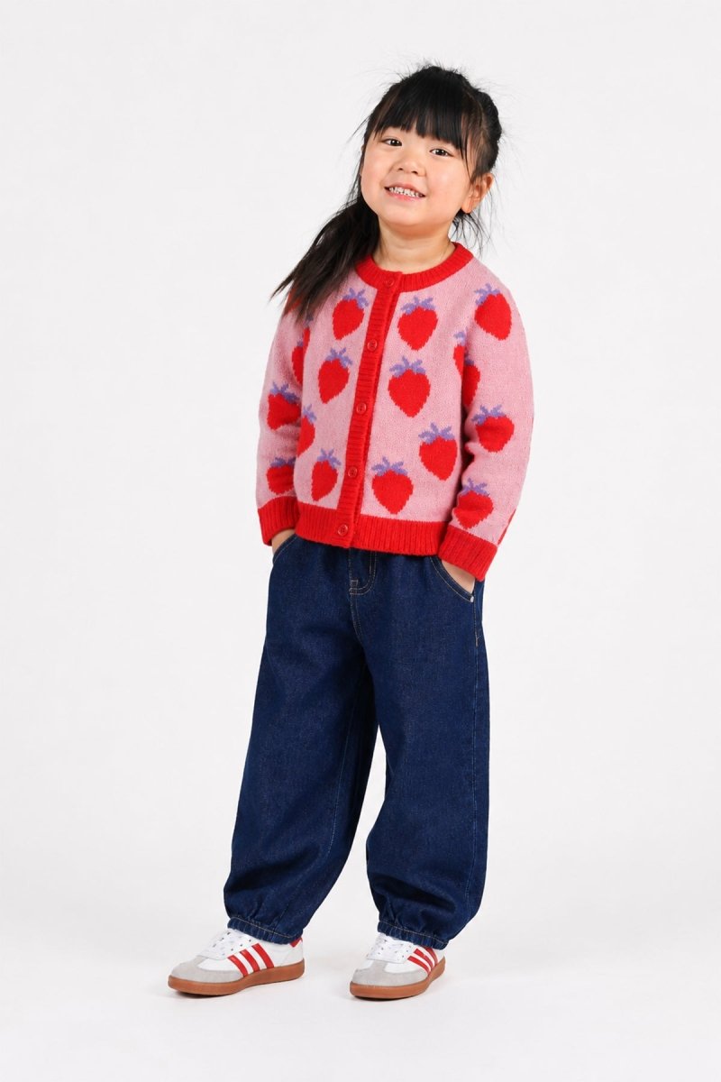 Jhene sweater mars red
