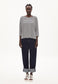 Sianaa Lovely Stripes Longsleeve - Black/Oatmilk