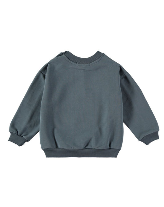 SWEATSHIRT - SAY CHEESE STORM BLUE