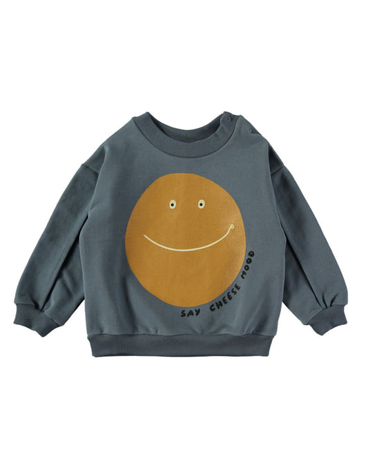 SWEATSHIRT - SAY CHEESE STORM BLUE