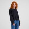 Top Udda - Heavy Viscose - Black