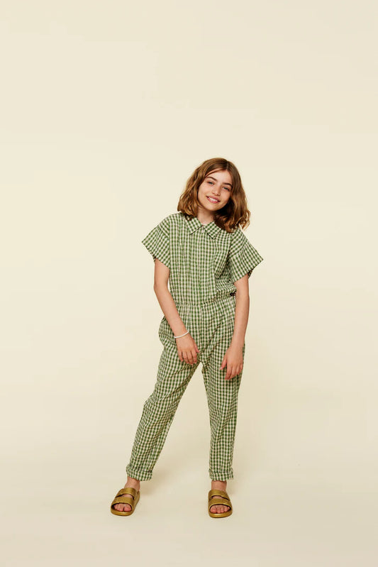 Luella Jumpsuit - Dill Check