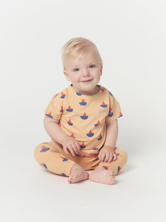 Sail Boat All Over - Leggings Baby