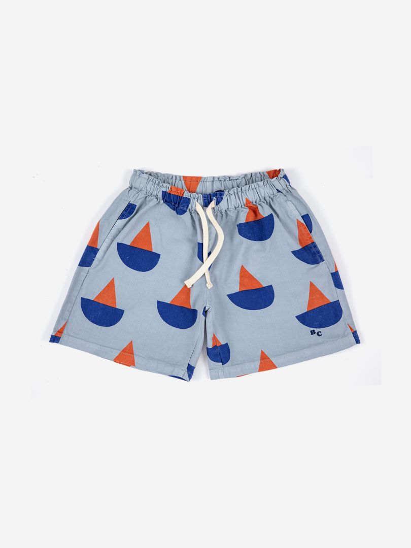 Sail Boat All Over - Woven Shorts