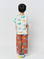 Multicolor Fish All Over - Woven Pants