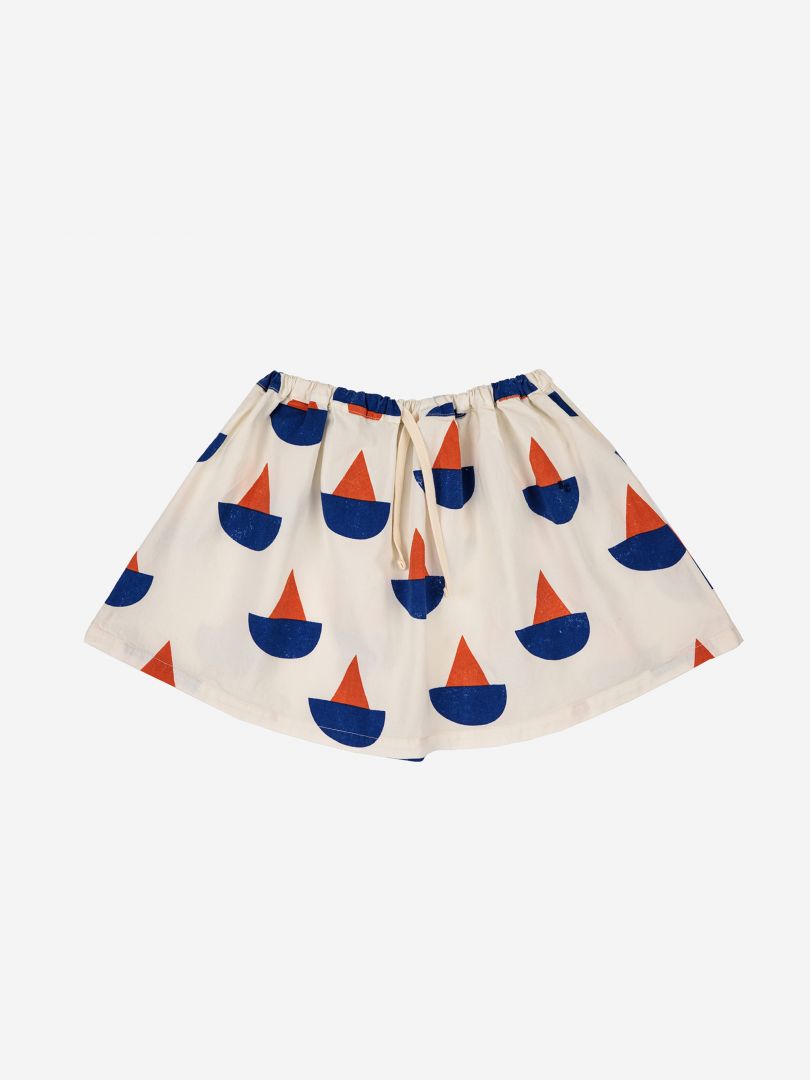 Sail Boat All Over - Woven Skirt