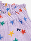 *Multicolor Stars All Over - Woven Midi Skirt