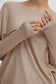 Bymmpimba1 Bat Jumper Knit - Cement Melange