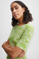 Byperlette Tshirt - Green Glow Mix