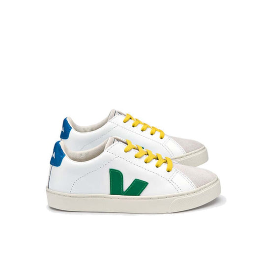 Small Esplar Lace Leather - Extra White Emaude Golde/Yellow