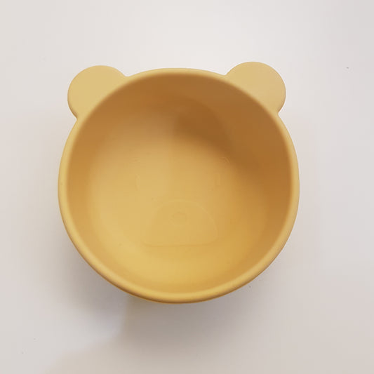 Iggy silicone bowl Beer Geel