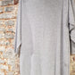 Knitted Dress Kozy - Lichtgrijsmelée