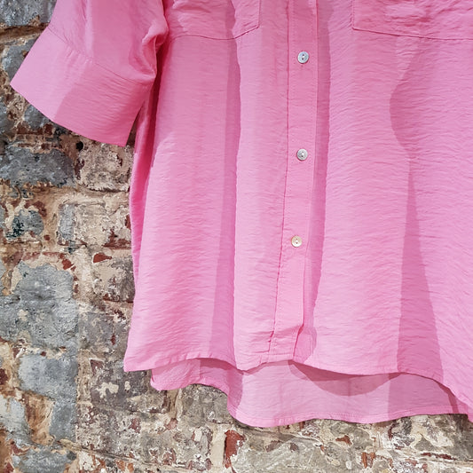 Byihaliea Short Shirt - Begonia Pink