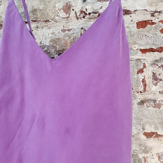 Fluer Cupro Camisole - Purple